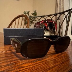 Prada PR 17WS Authentic Sunglasses in Black